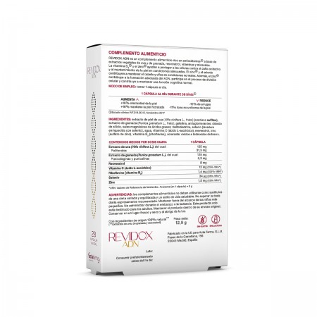 REVIDOX ADN 28 CAPSULAS