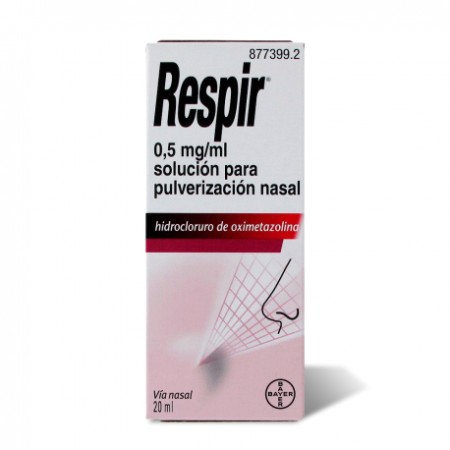RESPIR 0.5 MG/ML NEBULIZADOR NASAL 20 ML