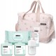 SUAVINEX BOLSO WELCOME BABY SET COLOR ROSA