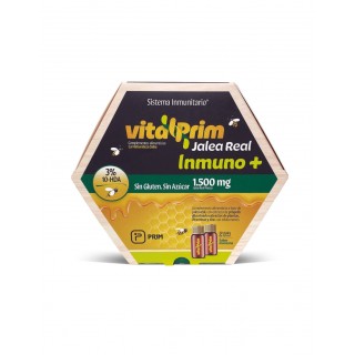 VITALPRIM JALEA REAL INMUNO+ SABOR MANZANA 20 VIALES 10 ML