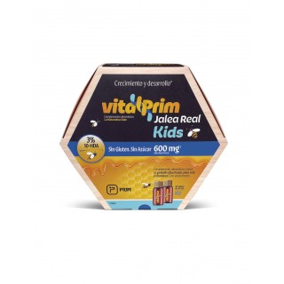 VITALPRIM JALEA REAL KIDS  SABOR FRESA 20 VIALES 10 ML