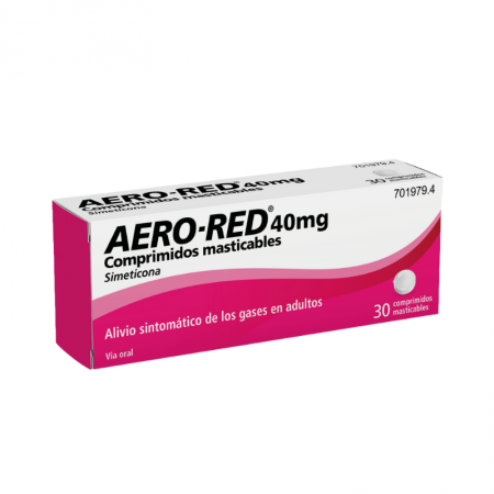 AERO RED 40 MG 30 COMPRIMIDOS MASTICABLES