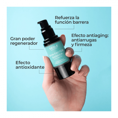 SEGLE COFRE ANTIAGING PIEL SENSIBLE: SERUM SKIN FACTOR 30ML + GEL CREMA SKIN FACTOR BARRIER 30ML