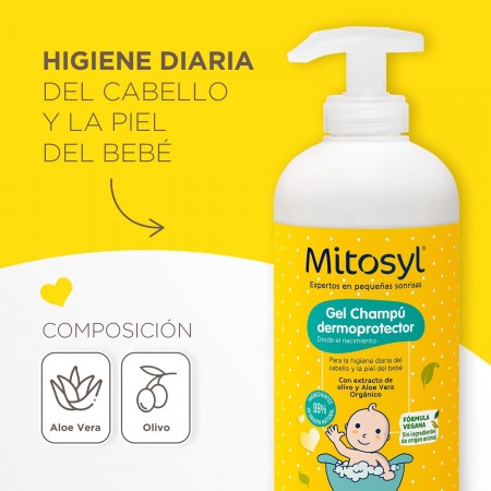 MITOSYL GEL CHAMPU DERMOPROTECTOR 490 ML