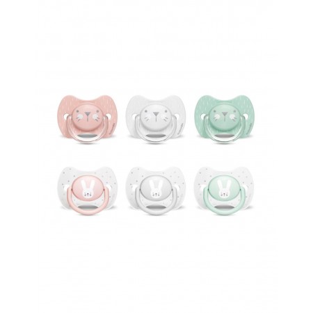 SUAVINEX PREMIUM CHUPETE TETINA DE SILICONA FISIOLOFICO SX PRO 0- 6 MESES