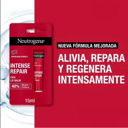 NEUTROGENA INTENSE REPAIR CICA BALSAMO LABIAL INTENSIVO 15 ML