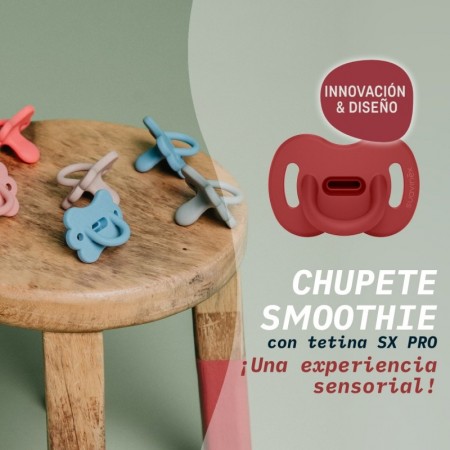 SUAVINEX SELECTION CHUPETE SMOOTHIE SILICONA SX PRO DE 6-18 MESES