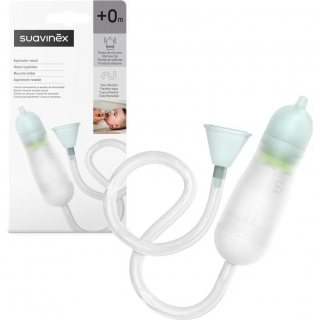 SUAVINEX ASPIRADOR NASAL DE SILICONA FLEXIBLE + 0 MESES