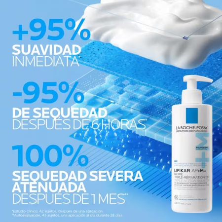 LA ROCHE POSAY PACK LIPIKAR BAUME AP+MAX 400ML+ CICAPLAST BAUME B5 40ML + REGALO BOLSA-CAMBIADOR