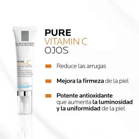 LA ROCHE POSAY PURE VITAMIN C CONTORNO DE OJOS 15 ML
