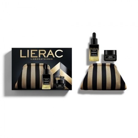 LIERAC SET PREMIUM SERUM 50ML + PREMIUM CONTORNO DE OJOS 20ML + REGALO NECESER