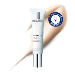 La Roche-Posay Pigmentclar contorno de ojos corrector de ojeras recomendado por dermatólogos