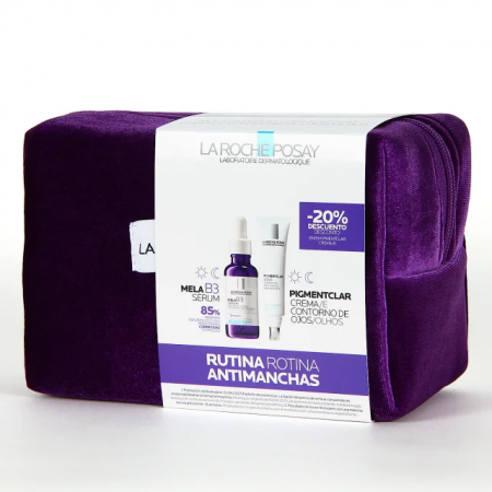 LA ROCHE POSAY PACK MELA B3 SERUM 30ML + PIGMENTCLAR CONTORNO DE OJOS 5ML + NECESER REGALO