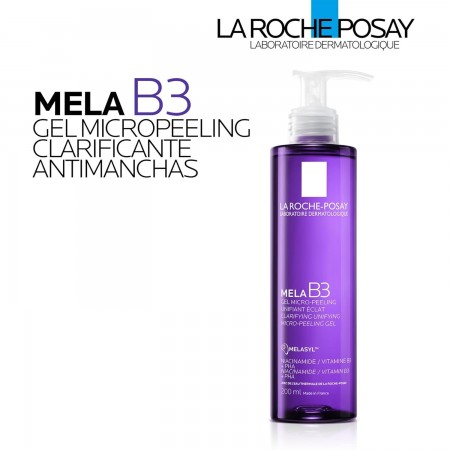 Gel limpiador exfoliante y clarificante La Roche-Posay Mela B3 de 200 ml para corregir manchas