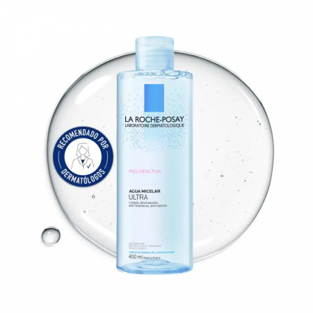 La Roche-Posay Toleriane agua micelar para piel reactiva y sensible recomendada por dermatólogos
