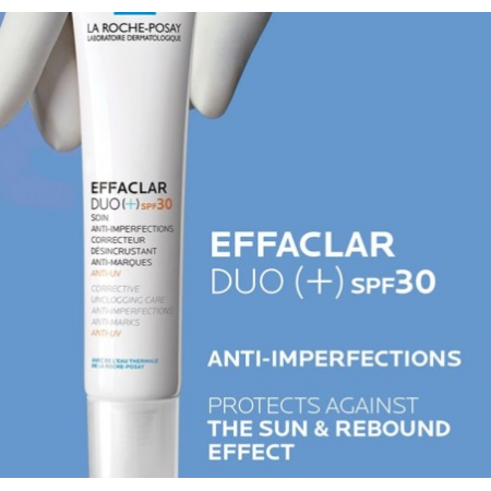 LA ROCHE POSAY EFFACLAR DUO+ SPF30 CREMA CORRECTORA 40ML