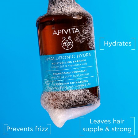 APIVITA CHAMPU HYALURONIC HYDRA AC.HIALURONICO & MIEL 500ML