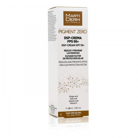 MARTIDERM PIGMENT ZERO DSP CREMA DESPIGMENTANTE DUAL SPF50 40 ML