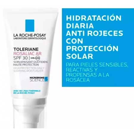 Fluido hidratante diario antirrojeces con SPF30 La Roche-Posay Toleriane Rosaliac AR
