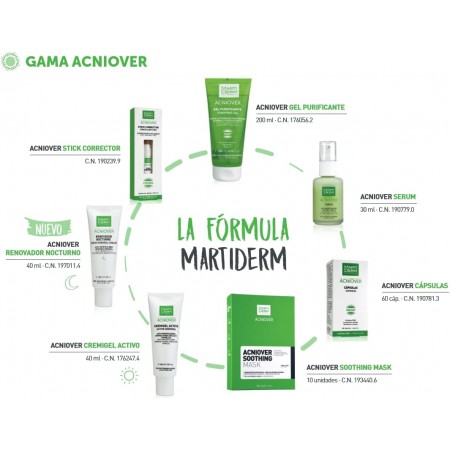 MARTIDERM ACNIOVER STICK CORRECTOR IMPERFECCIONES 15 ML