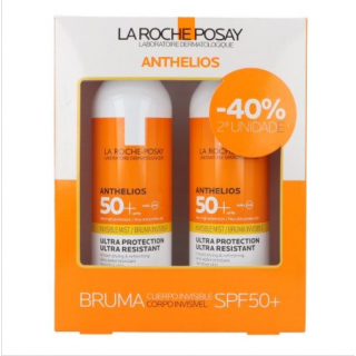 LA ROCHE POSAY ANTHELIOS DUPLO BRUMA INVISIBLE SPRAY CORPORAL 2 X 200ML