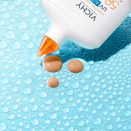 VICHY CAPITAL SOLEIL UV AQUA FLUIDO HIDRATANTE SPF50 CON COLOR TONO MEDIO 50ML