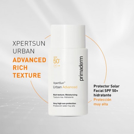 SINGULADERM XPERTSUN URBAN ADVANCED SPF50+ CREMA TEXTURA RICA 50 ML