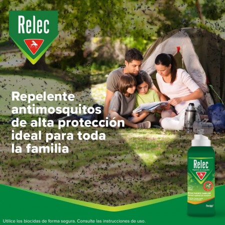 RELEC FUERTE FAMILIAR REPELENTE DE MOSQUITOS BRUMA 125 ML