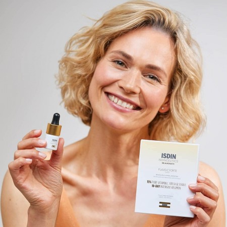 ISDINCEUTICS FLAVO-C FORTE SERUM 15% VITAMINA C PURA INTENSIVO 30 DIAS. 3 FRASCOS X 5.3 ML