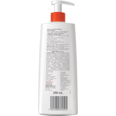 LETI AT-4 LECHE CORPORAL 250 ML