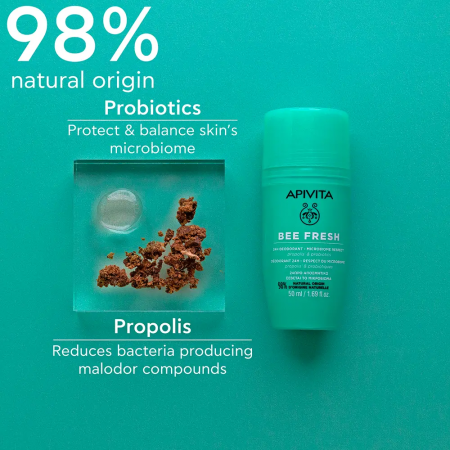 APIVITA BEE FRESH DESODORANTE ROLL-ON 50ML