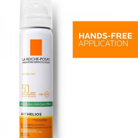 ANTHELIOS DUPLO BRUMA DE ROSTRO ANTIBRILLO SPF50+ BRUMA INVISIBLE 2 X 75ML