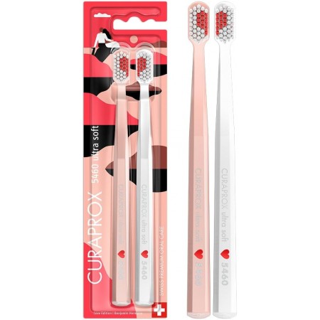 CURAPROX DUPLO CEPILLO 5460 ULTRA SOFT LOVE EDITION 2 CEPILLOS