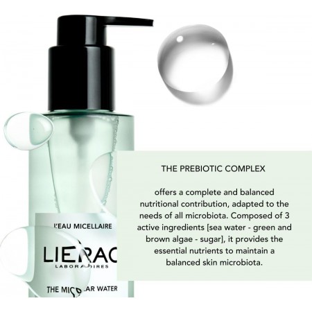 LIERAC AGUA MICELAR DESMAQUILLANTE 400ML