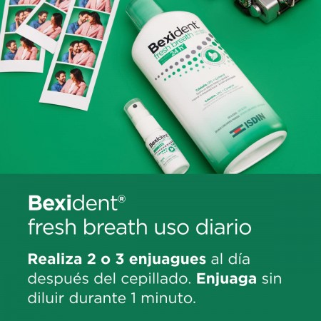 BEXIDENT FRESH BREATH PACK COLUTORIO 500  ML + SPRAY FRESH BREATH 15 ML