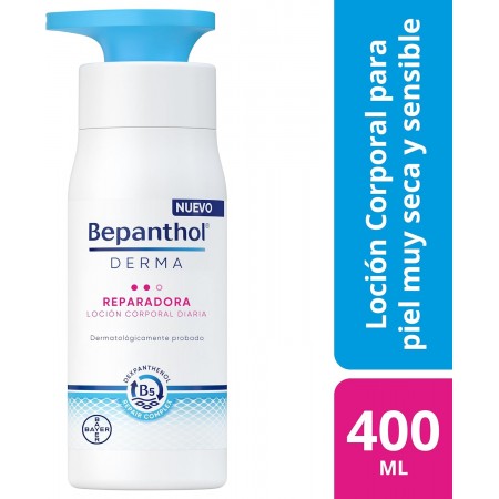 BEPANTHOL DERMA REPARADORA LOCION CORPORAL DIARIA 400 ML