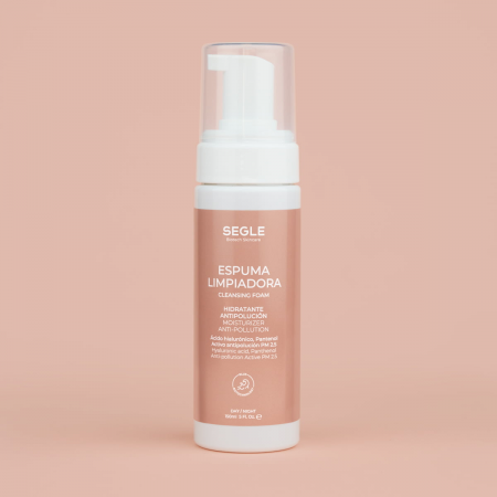 SEGLE ESPUMA LIMPIADORA HIDRATANTE Y ANTIPOLUCIÓN ESPUMA 150ML
