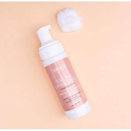 SEGLE ESPUMA LIMPIADORA HIDRATANTE Y ANTIPOLUCIÓN ESPUMA 150ML