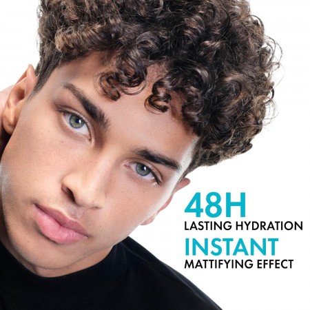 Efecto matificante instantáneo e hidratación de 48 horas con el gel sorbete Vichy