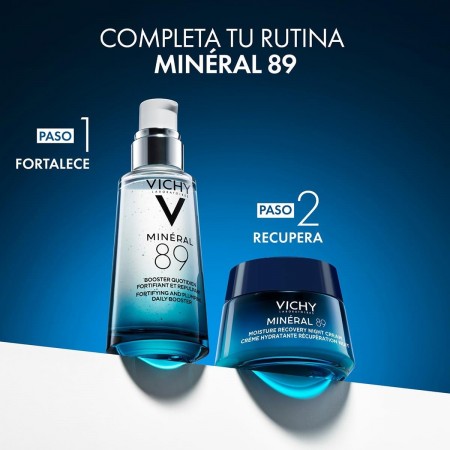 Rutina completa Vichy Minéral 89 para fortalecer de día y recuperar la piel de noche