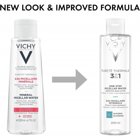 VICHY PURETE THERMALE AGUA MICELAR MINERAL 400 ML