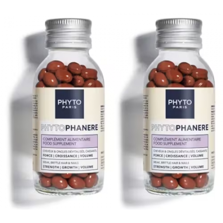 PHYTOPHANERE PACK ANTICAIDA CABELLO Y UÑAS 2 X 120 CÁPSULAS 4 MESES