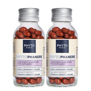 PHYTOPHANERE PACK ANTICAIDA CABELLO Y UÑAS 2 X 120 CÁPSULAS 4 MESES