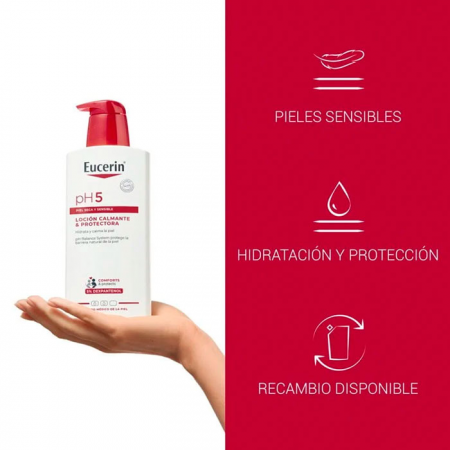 EUCERIN DUPLO LOCION CALMANTE Y PROTECTORA 2 X 400ML
