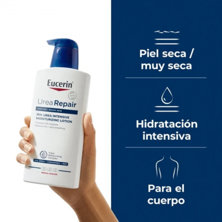 EUCERIN DUPLO LOCION CORPORAL INTENSIVA CON 10% UREA 2 X 400ML