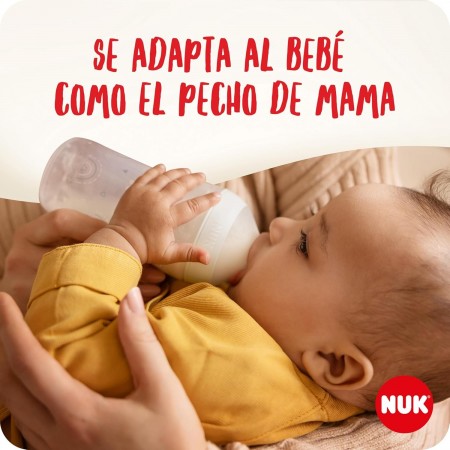 NUK TETINA SILICONA ANTICOLICO PERFECT MATCH  T-S +0 MESES 2 UNIDADES