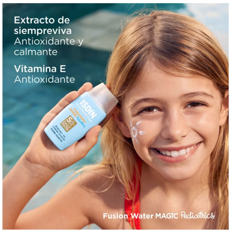ISDIN PEDIATRIC PACK FOTOPROTECT TRANSPARENT SPRAY 250 ML + FUSION WATER MAGIC 50 ML