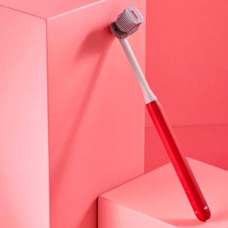 BEXIDENT CEPILLO DENTAL BALENE ADULTO SUAVE COLOR ROJO CORAL