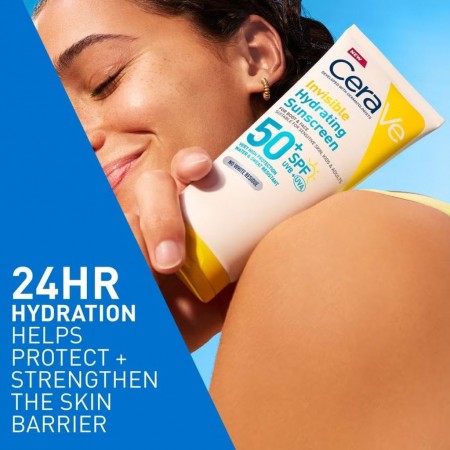 CERAVE LOCIÓN PROTECTORA INVISIBLE HIDRATANTE SPF50+ LOCION CARA Y CUERPO 177 ML