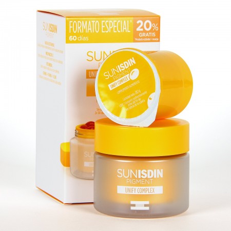 ISDIN SUNISDIN DUPLO CAPSULAS PIGMENT UNIFY COMPLEX 2 X 30 CAPSULAS BLANDAS